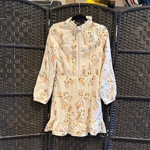 Floral Long Sleeve Dress